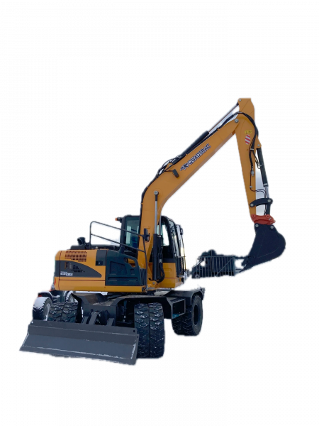 Колёсный экскаватор QUADTRAC E130WH