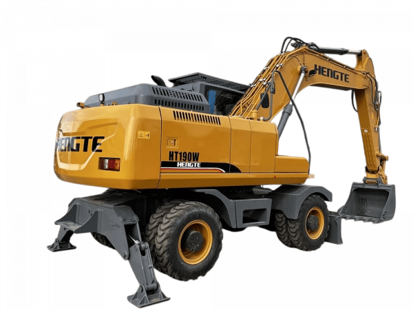 Колесный экскаватор HENGTE HT190W